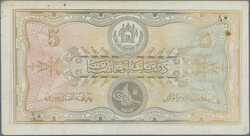 5 Afghanis ND (1926-1928), P.6 , 2 x 10 Afganis (P.8+P.9b). P9b with ...