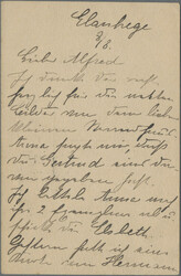 1900/35 (approx.), three postal stationery cards including square ...