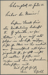 1908, Card Square Dragon 1 C. green reply part cancelled boxed dater ...