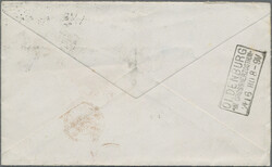 France, 1880 (May 11) Envelope via Brindisi to Oldenburg (Ruhstrat ...