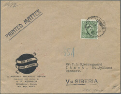 1915/48, junk to SYS plum blossom covers (15), mostly used foreign ...