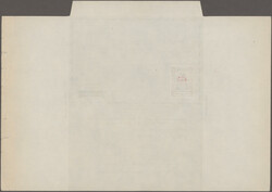 1964, Airlettersheet 30np. brown with DOUBLE Olympic Games surcharge ...