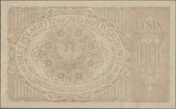 1000 Marek 17.5.1922, Ser. AD, P. 22 b, AU