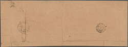 1918 (20.5.), eingeschriebene "Heeressache" mit Tarnstempel "Deutsche ...