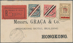 1911, bisects 2 A./4 A. (2) resp. 5 A./10 A. (2) with 1 A. /5 R. ...