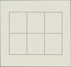 1986, Musikinstrumentenblock postfrisch und auf FDC, Mi 400,- ...