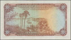 10 Shillings 13.1.1961, P. 20 b, VF, flattenedAutomatisch generierte ...