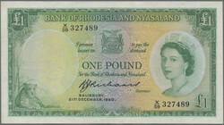 1 Pound 21.12.1960, P. 21 a, Good VF