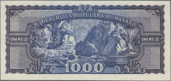 1000 Lei 20.9.1950, P. 87, UNC