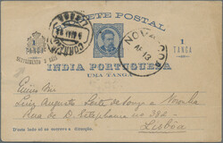 5300: Portugués India - Postal stationery