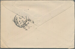 1919, Definitives Vajiravudh, 2s. brown (2), 3s. green (2), 5s. red ...
