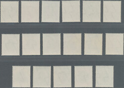 1963-65 Definfitives (4th series) complete set of 17, mint never ...