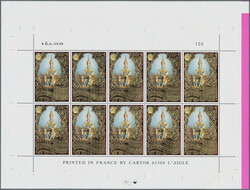 1996 King Bhumibol's 50th Accession 100b. two miniature sheets of 10 ...