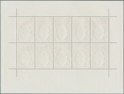 1996 King Bhumibol's 50th Accession 100b. two miniature sheets of 10 ...