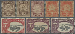 1895/1972 About 200 mint and used stamps, various printings, ...