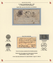 1881-1907 "The Classic Killer Cancellations": Specialized collection ...