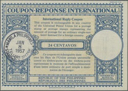 1950-2000 Intern. Reply Coupons: Specialized collection of 15 IRCs ...
