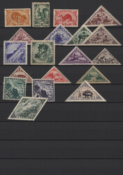 1927/1936, mint and used balance of apprx. 320 stamps neatly sorted ...