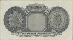 1 Pound ND (1953), P. 15 d, slightly pressed, F-VF