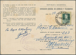 1715: Argentina - Postal stationery