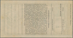 1946, 10 C greenish blue (4 Pesos) postal check, used from Federacion ...