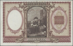 1000 Pesetas 9.1.1940, P. 120, VF