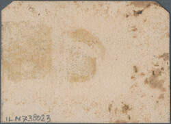 1895 appr. Unfinished die proof on thick carton paper printed by the ...