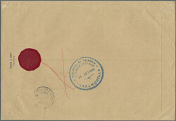 1926/1927, two covers from "HAMBURG 28.8.26" resp. "9.7.27" to Bogota ...