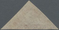 22.09.2025: Lot withdrawn!1855-56 1d. deep rose-red on cream toned ...