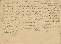 1885, Willem 2½c. rose (corner fault) and 5c. violet with clear ...