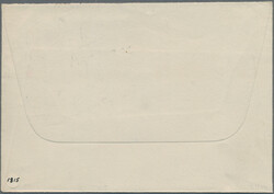 1916, "N.F." surcharge 1d. scarlet, 3d. purple/yellow and 4d. black ...
