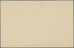 1913, 5 Q green on souvenir postcard + 10 Q red postal stationery ...