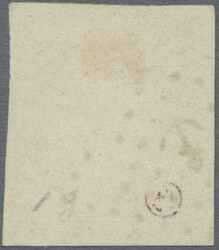 1840 Ceres 40c. orange, used with Anchor in diamond of dots handstamp ...