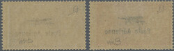 1927, 2 F red and 5 fr blue with overprint "Poste Aeriene", mnh, ...