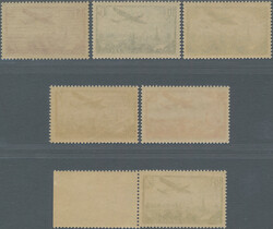 15.09.2025: Lot withdrawn!1936 Air: Complete set 'Airplane over ...