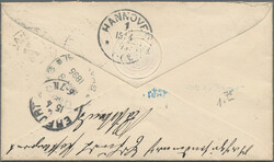 1895, 8 March, French P.O., Cover to Germany franked with France ...