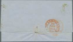 1852, 6cs. rose, fresh colour and good margins all around, with clear ...