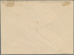 1850 (ca.), Cartoon envelope "FORES'S CHRISTMAS ENVELOPE" unused, ...