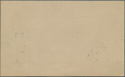 1907, Rohrpost Prag, Doppelkarte 20+20 H. braun gebraucht mit kurzem ...