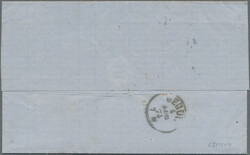 1874 Allegorie 50 C orange in fresh and good condition on entire ...
