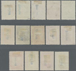 1931 'Monastry Montserrat' complete set of 14 with the common ...