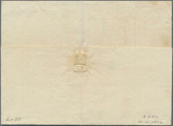 1823, INCOMING MAIL: Brief von Amsterdam vom 10.4.1823 nach Cölln ...