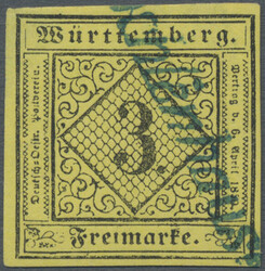 100: 符騰堡 - Pre-philately