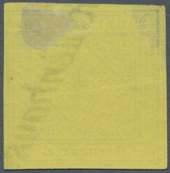 V. OCHSENHAUSEN, L 1 blau, zentriert bzw. klar auf 3 Kr., rückseitig ...