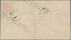 1871, Aufbrauch-Umschlag 3 Kr. auf Preußen 6 Kr., mit sauber auf- ...