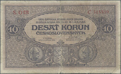 110.500: Banknoten - Tschechoslowakei