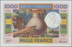 110.550.100: Banknotes – Africa - Djibouti