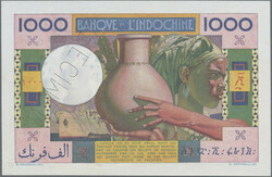 Banque de l'Indo-Chine – DJIBOUTI / French Somaliland 1000 Francs ...