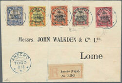 250: Colonias alemanas Togo Ocupación francesa