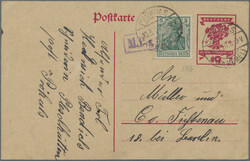 345: Memel - Postal stationery